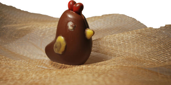 Cocotte - Chocolat noir - 8cm