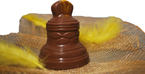 Mini cloche - Chocolat noir - 7.50cm