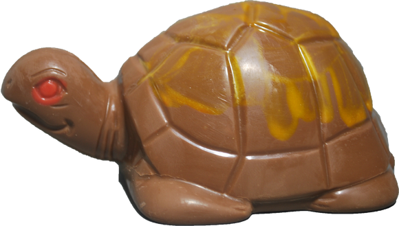 Tortue - Chocolat noir - 6 cm
